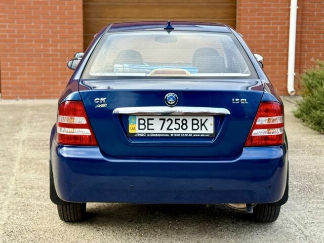 Синий Джили ЦК, объемом двигателя 1.5 л и пробегом 69 тыс. км за 2950 $, фото 4 на Automoto.ua