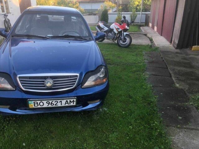 Синий Джили ЦК, объемом двигателя 1.6 л и пробегом 3 тыс. км за 1100 $, фото 1 на Automoto.ua