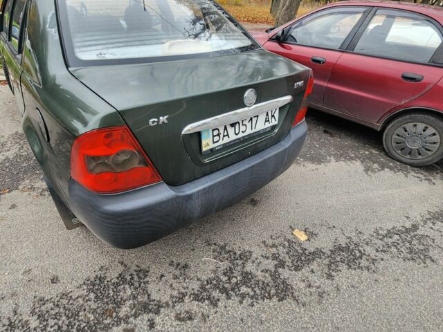 Джилі ЦК 2007 у Кропивницькому (Кіровограді) на Automoto.ua Зелений Джилі ЦК, об'ємом двигуна 1.5 л та пробігом 300 тис. км за 1500 $, фото 1 на Automoto.ua