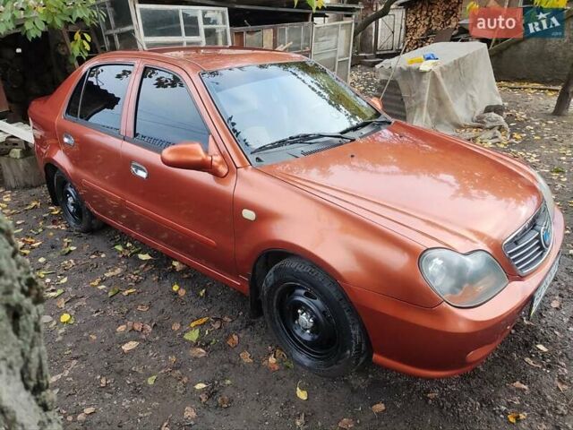 Помаранчевий Джилі ЦК, об'ємом двигуна 1.5 л та пробігом 74 тис. км за 2300 $, фото 1 на Automoto.ua