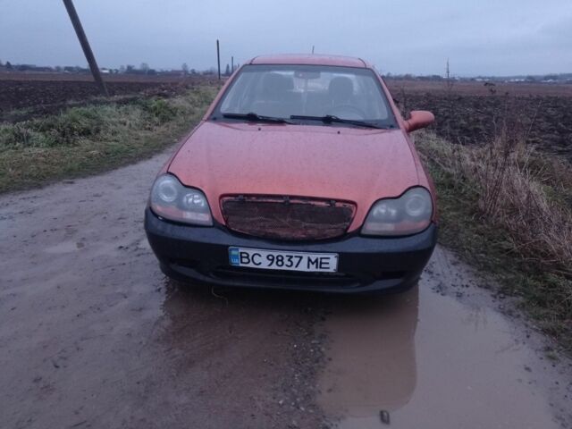 Оранжевый Джили ЦК, объемом двигателя 1.5 л и пробегом 92 тыс. км за 650 $, фото 1 на Automoto.ua