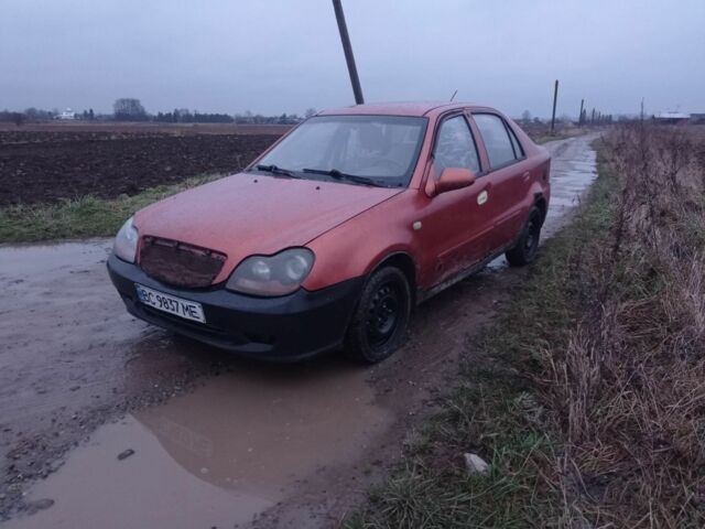 Оранжевый Джили ЦК, объемом двигателя 1.5 л и пробегом 92 тыс. км за 650 $, фото 4 на Automoto.ua