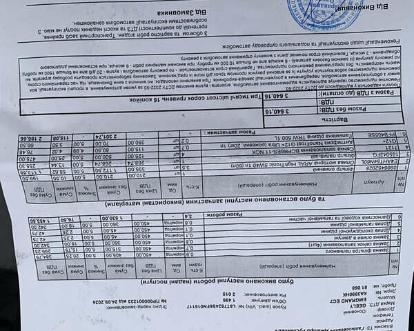 Черный Джили Эмгранд 7 (EC7), объемом двигателя 1.5 л и пробегом 85 тыс. км за 4500 $, фото 37 на Automoto.ua