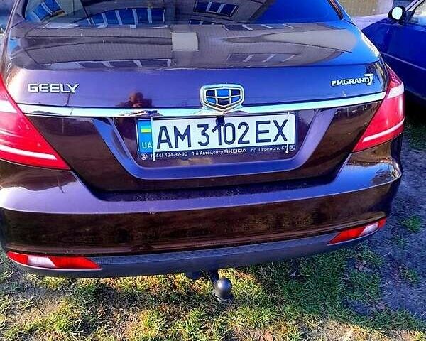 Красный Джили Эмгранд 7 (EC7), объемом двигателя 1.5 л и пробегом 80 тыс. км за 6500 $, фото 1 на Automoto.ua