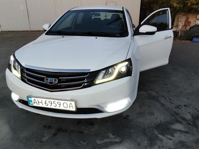 Белый Джили Эмгранд, объемом двигателя 1.5 л и пробегом 60 тыс. км за 8000 $, фото 1 на Automoto.ua