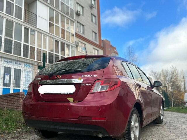 Красный Джили Эмгранд, объемом двигателя 1.8 л и пробегом 200 тыс. км за 3550 $, фото 1 на Automoto.ua