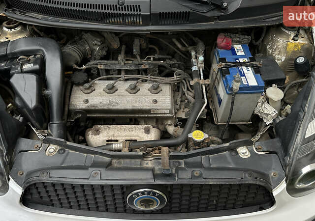 Белый Джили ГХ2, объемом двигателя 1.34 л и пробегом 186 тыс. км за 3500 $, фото 17 на Automoto.ua