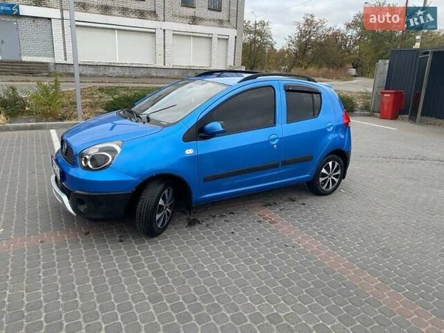 Синий Джили ЛС Кросс, объемом двигателя 1.3 л и пробегом 63 тыс. км за 3700 $, фото 1 на Automoto.ua