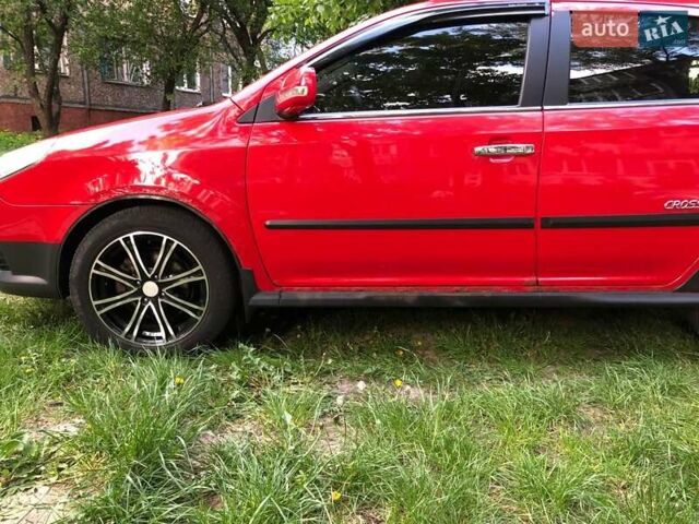 Красный Джили МК Кросс, объемом двигателя 1.5 л и пробегом 100 тыс. км за 3500 $, фото 1 на Automoto.ua