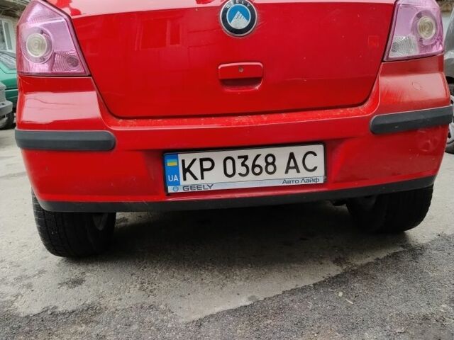 Красный Джили МК Кросс, объемом двигателя 1.5 л и пробегом 31 тыс. км за 2900 $, фото 4 на Automoto.ua