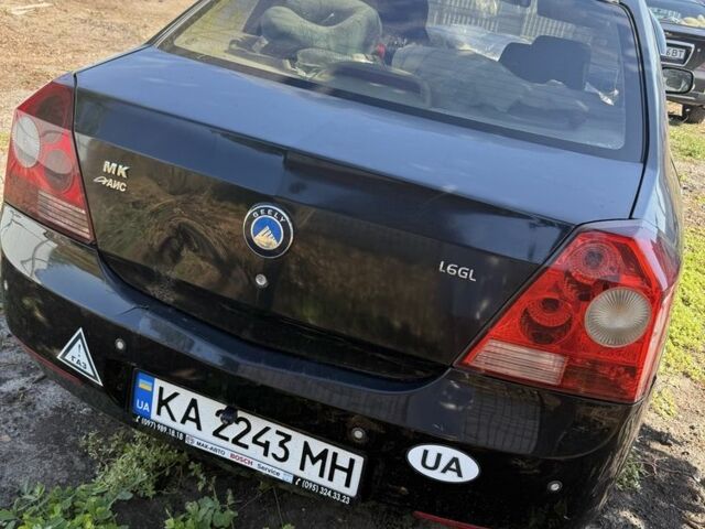Черный Джили МК, объемом двигателя 1.6 л и пробегом 123 тыс. км за 2500 $, фото 2 на Automoto.ua