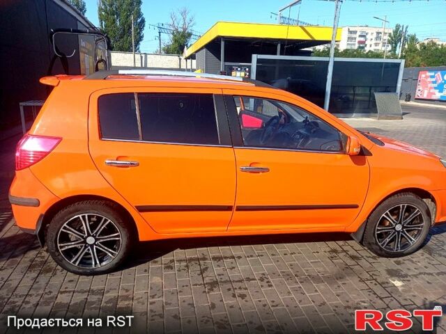 Оранжевый Джили МК, объемом двигателя 1.5 л и пробегом 92 тыс. км за 3500 $, фото 1 на Automoto.ua