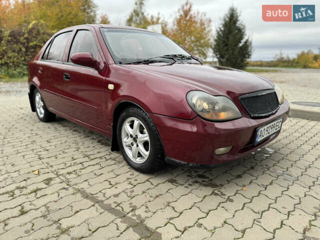 Джилі МР 2007 у Ужгороді на Automoto.ua Червоний Джилі МР, об'ємом двигуна 1.5 л та пробігом 190 тис. км за 1100 $, фото 3 на Automoto.ua