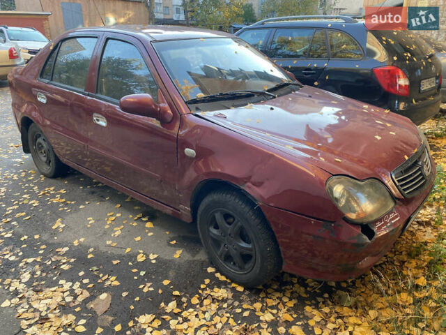 Червоний Джилі МР, об'ємом двигуна 1.5 л та пробігом 190 тис. км за 1600 $, фото 1 на Automoto.ua