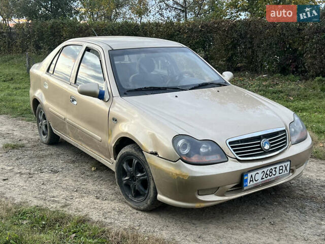 Желтый Джили МР, объемом двигателя 1.5 л и пробегом 220 тыс. км за 900 $, фото 1 на Automoto.ua