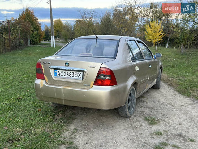 Желтый Джили МР, объемом двигателя 1.5 л и пробегом 220 тыс. км за 900 $, фото 6 на Automoto.ua