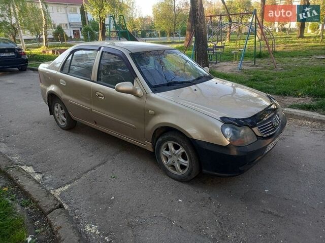 Желтый Джили МР, объемом двигателя 1.5 л и пробегом 90 тыс. км за 1450 $, фото 1 на Automoto.ua