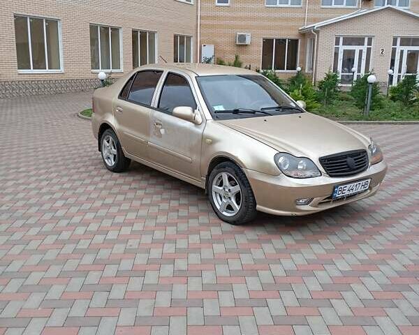 Желтый Джили МР, объемом двигателя 1.5 л и пробегом 142 тыс. км за 1650 $, фото 1 на Automoto.ua