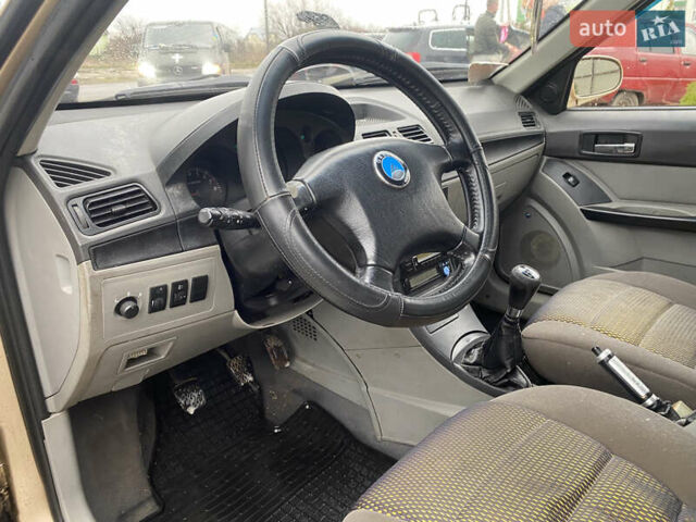 Желтый Джили МР, объемом двигателя 1.5 л и пробегом 123 тыс. км за 2500 $, фото 11 на Automoto.ua