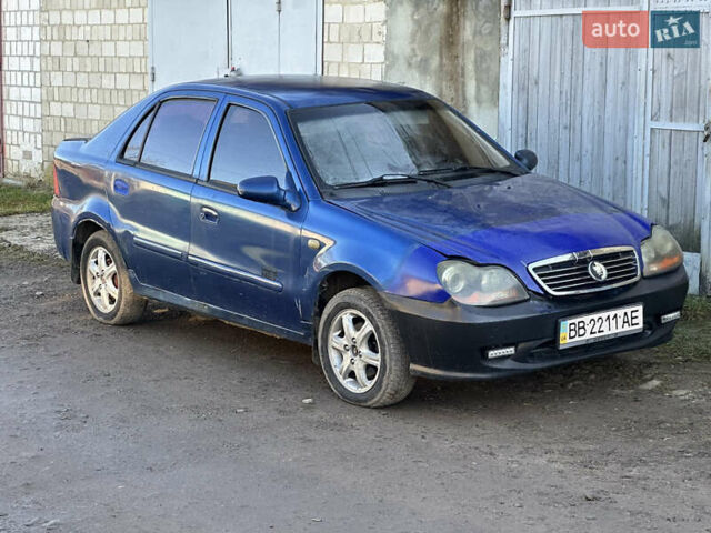 Синий Джили МР, объемом двигателя 1.5 л и пробегом 235 тыс. км за 499 $, фото 2 на Automoto.ua