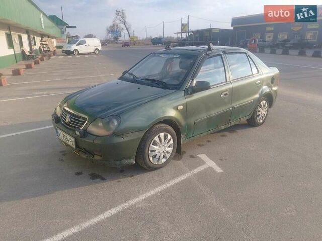 Зеленый Джили МР, объемом двигателя 1.5 л и пробегом 290 тыс. км за 1500 $, фото 1 на Automoto.ua
