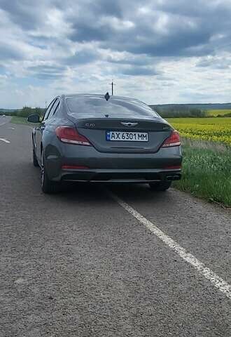 Сірий Генезис G70, об'ємом двигуна 2 л та пробігом 97 тис. км за 17000 $, фото 8 на Automoto.ua
