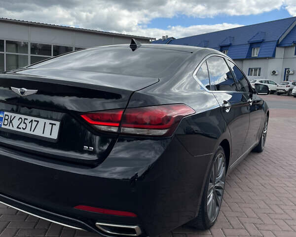 Черный Генезис G80, объемом двигателя 3.34 л и пробегом 289 тыс. км за 15900 $, фото 43 на Automoto.ua