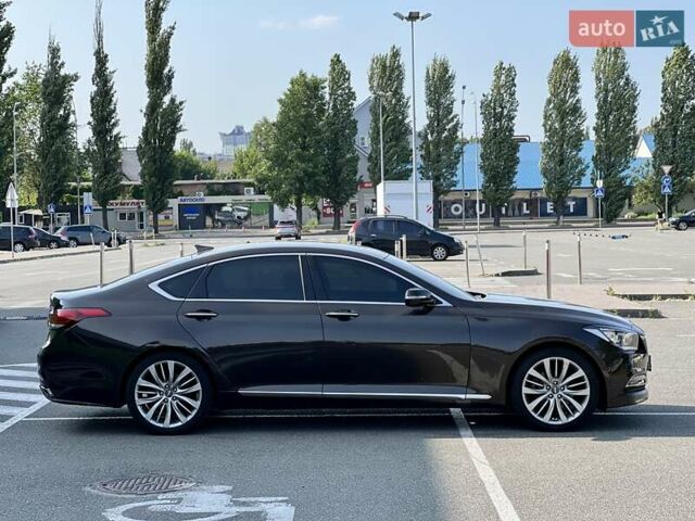 Коричневый Генезис G80, объемом двигателя 3.34 л и пробегом 109 тыс. км за 17999 $, фото 6 на Automoto.ua