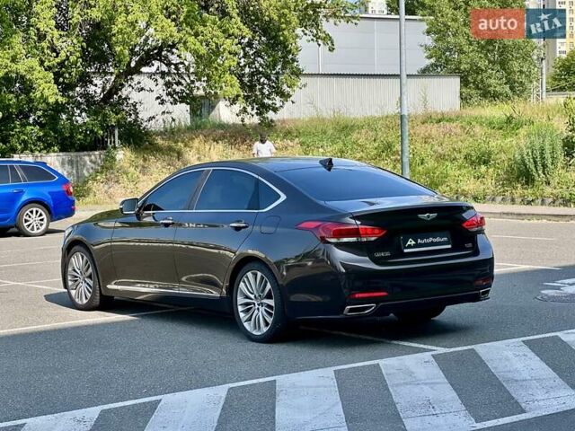 Коричневый Генезис G80, объемом двигателя 3.34 л и пробегом 109 тыс. км за 17999 $, фото 8 на Automoto.ua