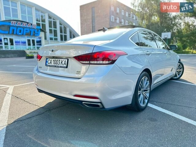 Сірий Генезис G80, об'ємом двигуна 3.78 л та пробігом 89 тис. км за 23500 $, фото 57 на Automoto.ua