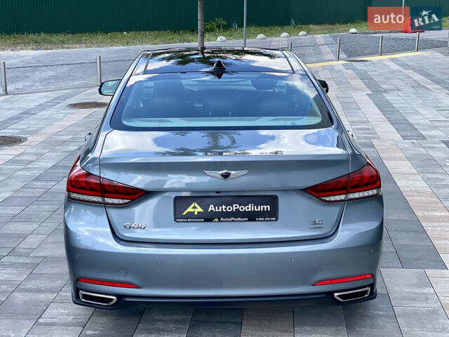 Серый Генезис G80, объемом двигателя 3.78 л и пробегом 70 тыс. км за 19500 $, фото 9 на Automoto.ua