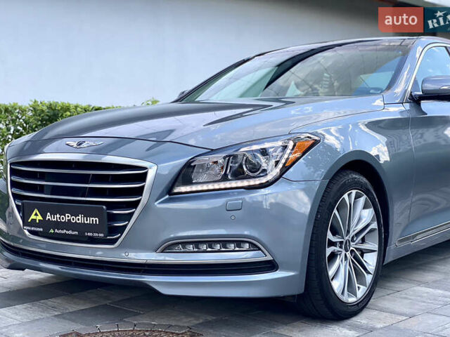 Серый Генезис G80, объемом двигателя 3.78 л и пробегом 70 тыс. км за 19500 $, фото 11 на Automoto.ua