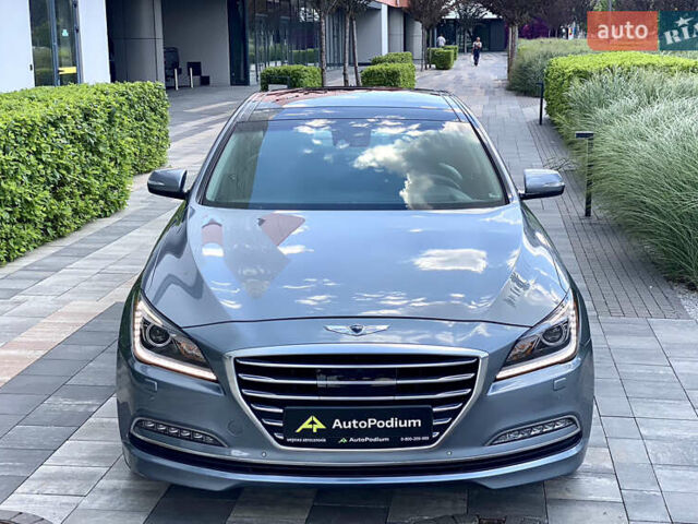 Серый Генезис G80, объемом двигателя 3.78 л и пробегом 70 тыс. км за 19500 $, фото 8 на Automoto.ua