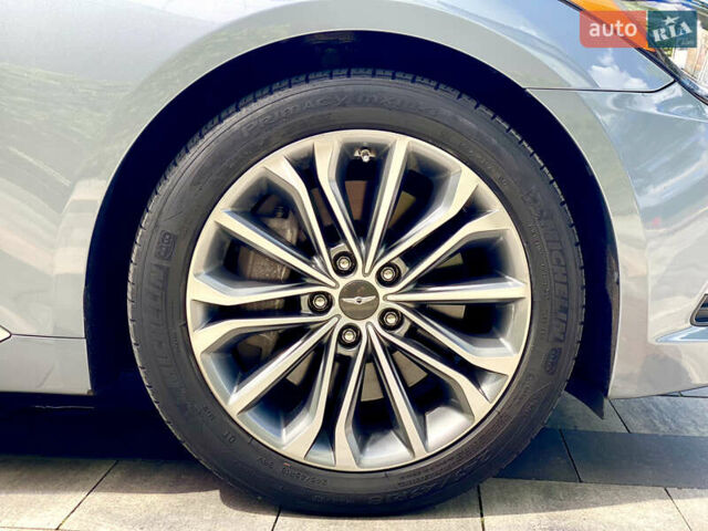 Серый Генезис G80, объемом двигателя 3.78 л и пробегом 70 тыс. км за 19500 $, фото 14 на Automoto.ua