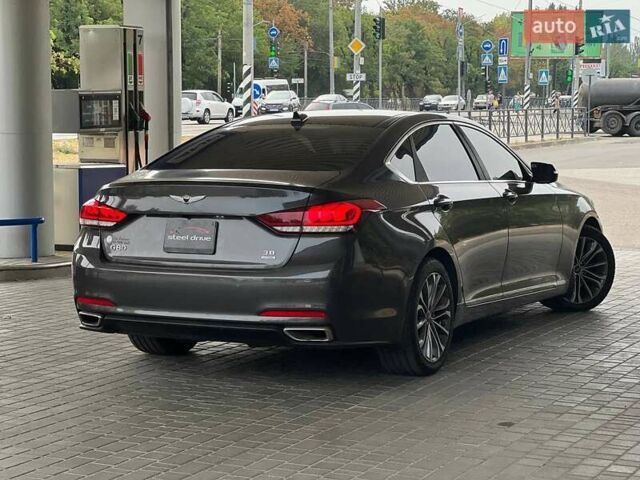 Сірий Генезис G80, об'ємом двигуна 3.78 л та пробігом 117 тис. км за 18999 $, фото 3 на Automoto.ua