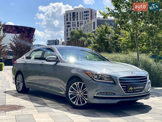 Серый Генезис G80, объемом двигателя 3.78 л и пробегом 70 тыс. км за 19500 $, фото 3 на Automoto.ua