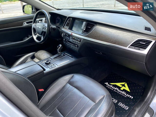 Серый Генезис G80, объемом двигателя 3.78 л и пробегом 70 тыс. км за 19500 $, фото 29 на Automoto.ua
