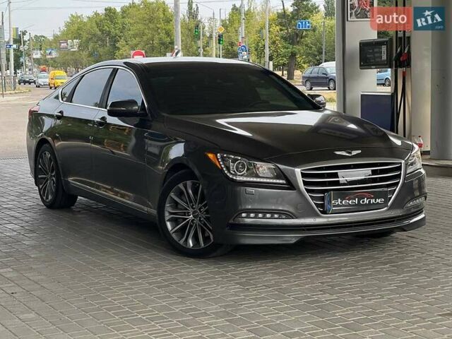 Сірий Генезис G80, об'ємом двигуна 3.78 л та пробігом 117 тис. км за 18999 $, фото 2 на Automoto.ua