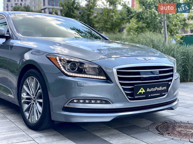 Серый Генезис G80, объемом двигателя 3.78 л и пробегом 70 тыс. км за 19500 $, фото 10 на Automoto.ua