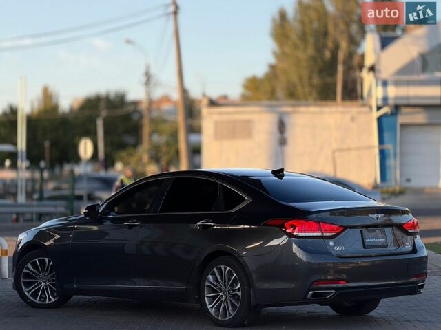 Сірий Генезис G80, об'ємом двигуна 3.78 л та пробігом 132 тис. км за 18499 $, фото 7 на Automoto.ua