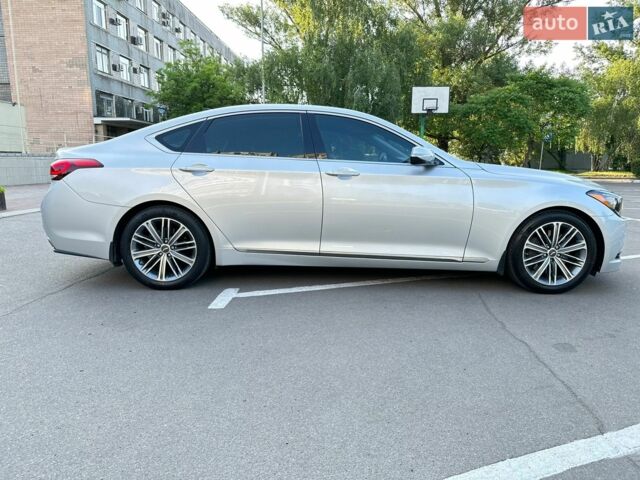 Серый Генезис G80, объемом двигателя 3.78 л и пробегом 89 тыс. км за 23500 $, фото 39 на Automoto.ua