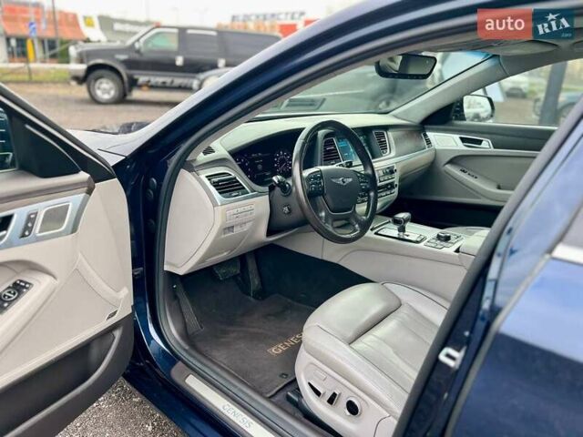 Синий Генезис G80, объемом двигателя 5 л и пробегом 84 тыс. км за 27500 $, фото 14 на Automoto.ua
