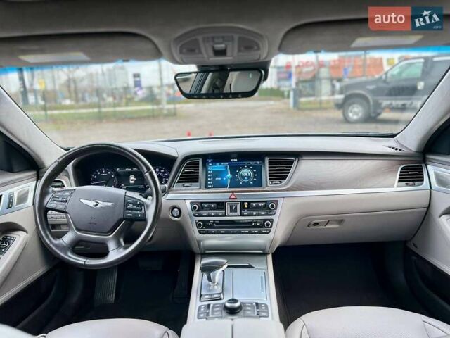 Синий Генезис G80, объемом двигателя 5 л и пробегом 84 тыс. км за 27500 $, фото 19 на Automoto.ua