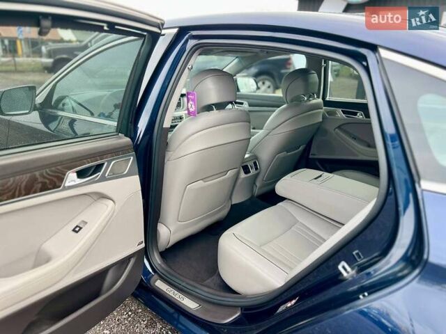 Синий Генезис G80, объемом двигателя 5 л и пробегом 84 тыс. км за 27500 $, фото 15 на Automoto.ua