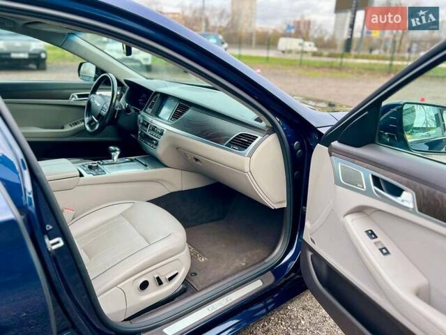Синий Генезис G80, объемом двигателя 5 л и пробегом 84 тыс. км за 27500 $, фото 16 на Automoto.ua
