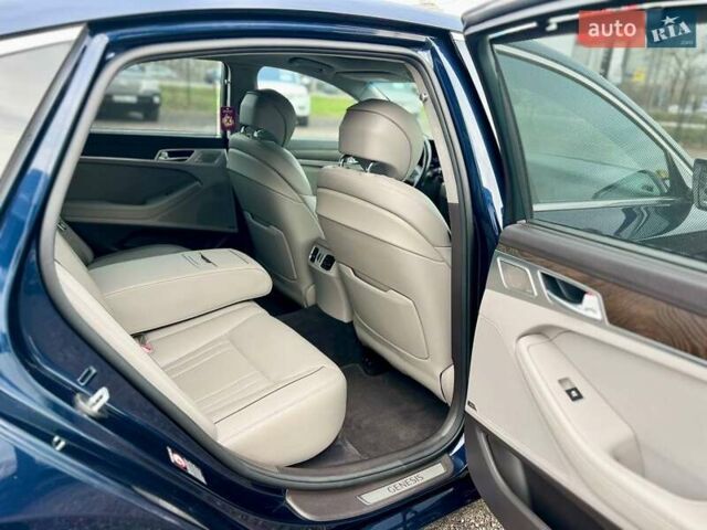 Синий Генезис G80, объемом двигателя 5 л и пробегом 84 тыс. км за 27500 $, фото 17 на Automoto.ua