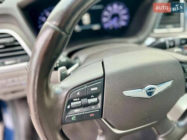 Синий Генезис G80, объемом двигателя 5 л и пробегом 84 тыс. км за 27500 $, фото 29 на Automoto.ua