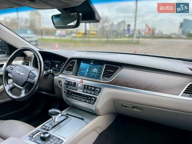 Синий Генезис G80, объемом двигателя 5 л и пробегом 84 тыс. км за 27500 $, фото 18 на Automoto.ua