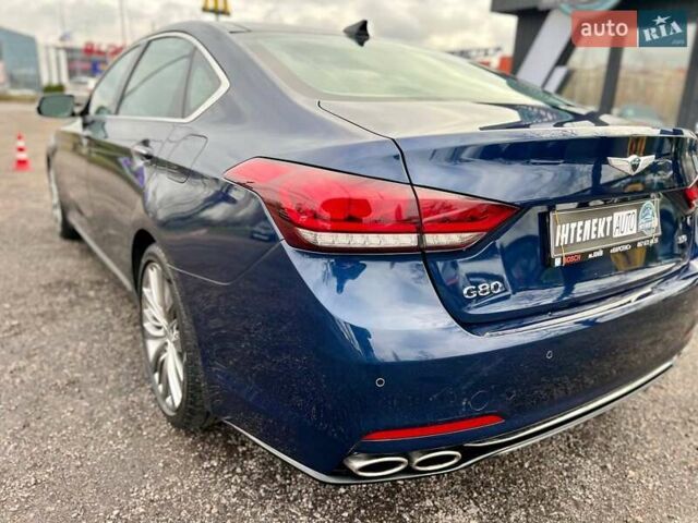 Синий Генезис G80, объемом двигателя 5 л и пробегом 84 тыс. км за 27500 $, фото 41 на Automoto.ua