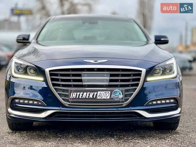 Синий Генезис G80, объемом двигателя 5 л и пробегом 84 тыс. км за 27500 $, фото 9 на Automoto.ua